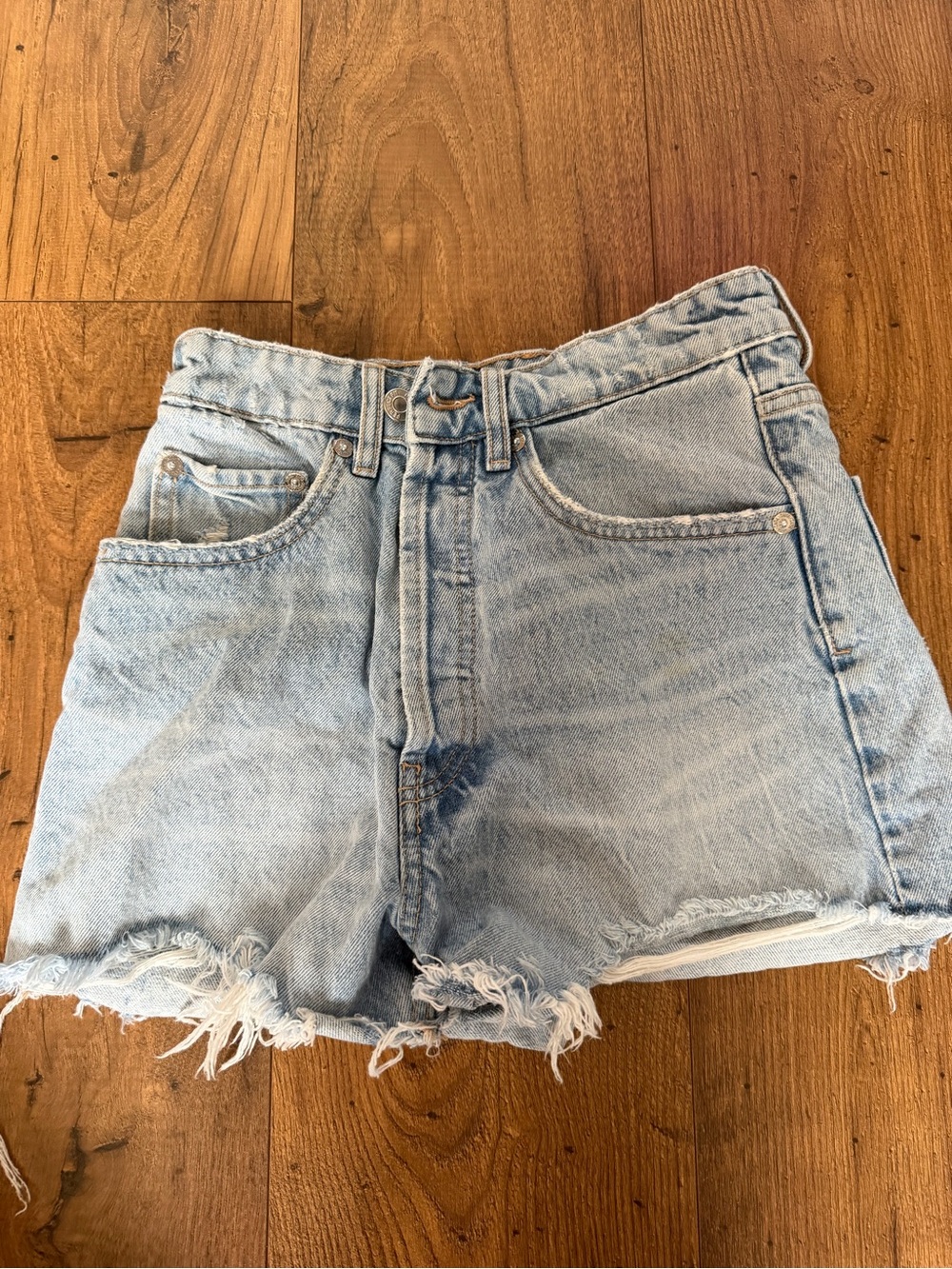 Zara denim shorts
